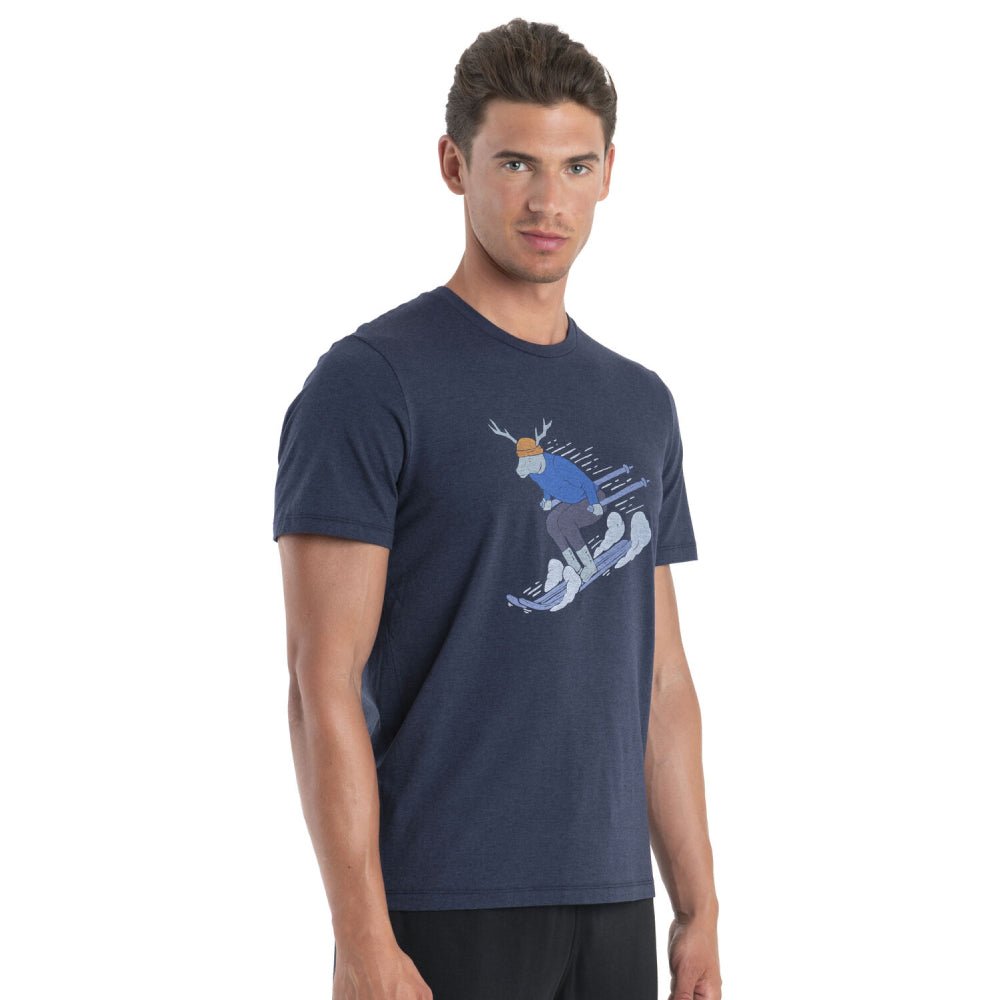 Icebreaker Merino Ski Rider Mens SS Tee