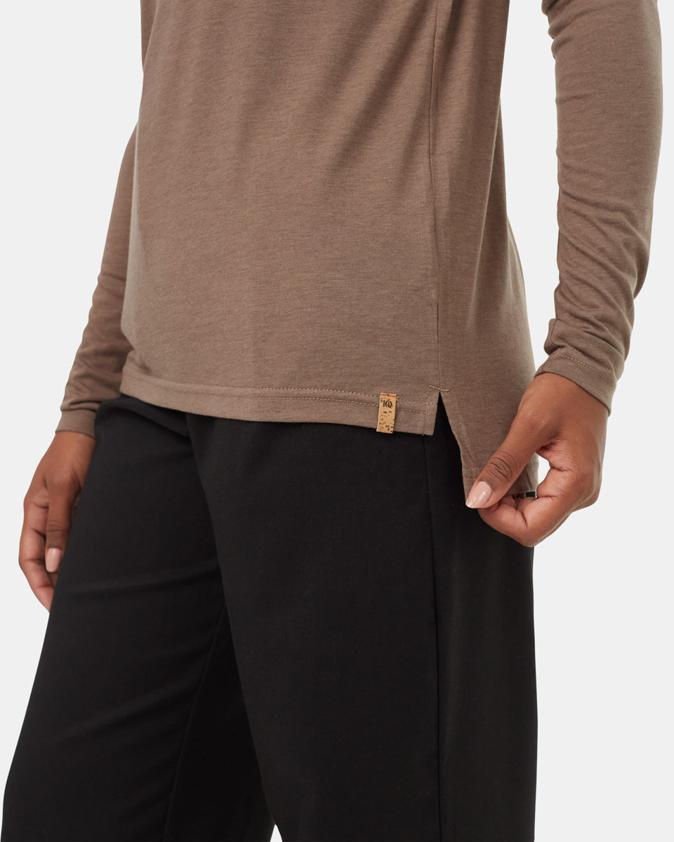 TreeBlend V-Neck Longsleeve T-Shirt