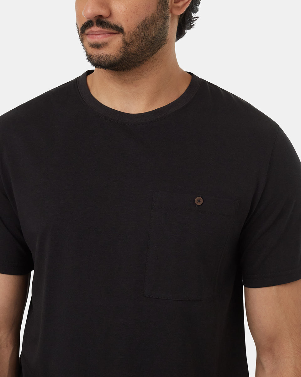 TreeBlend Button Pocket T-Shirt