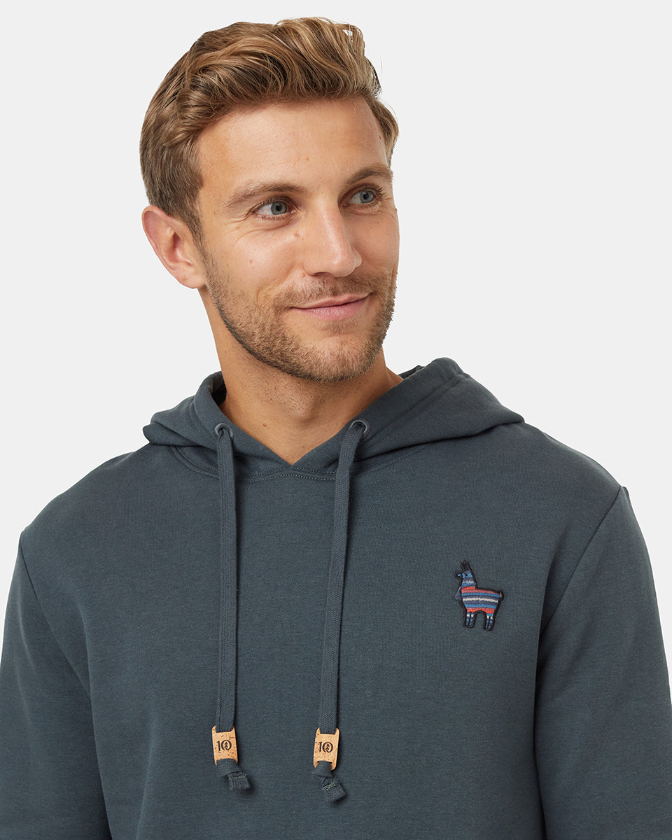 Peru Embroidered Llama Hoodie