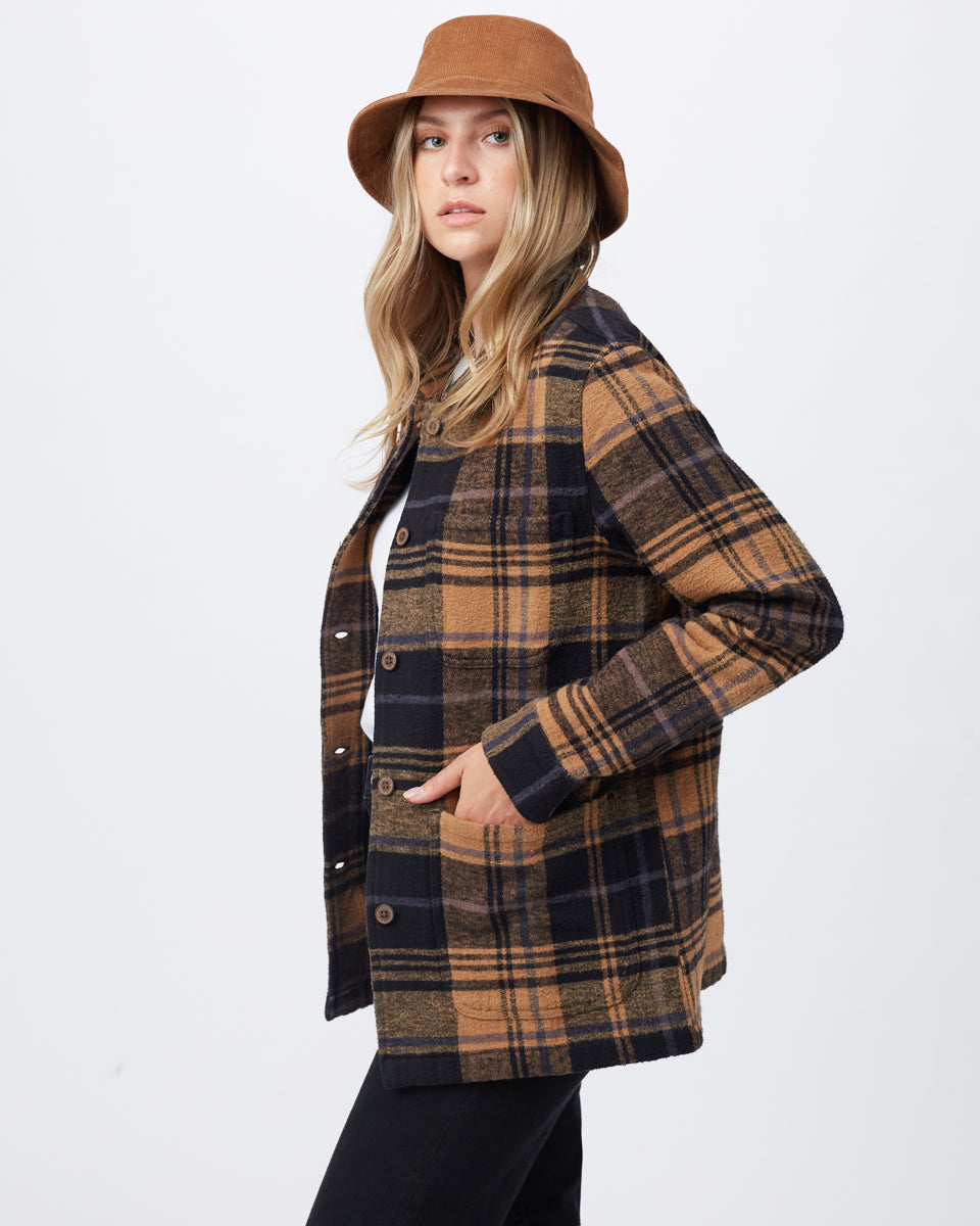 Flannel Utility Jacket