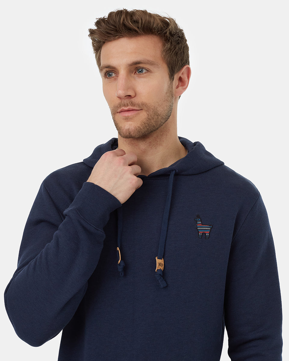 Peru Embroidered Llama Hoodie