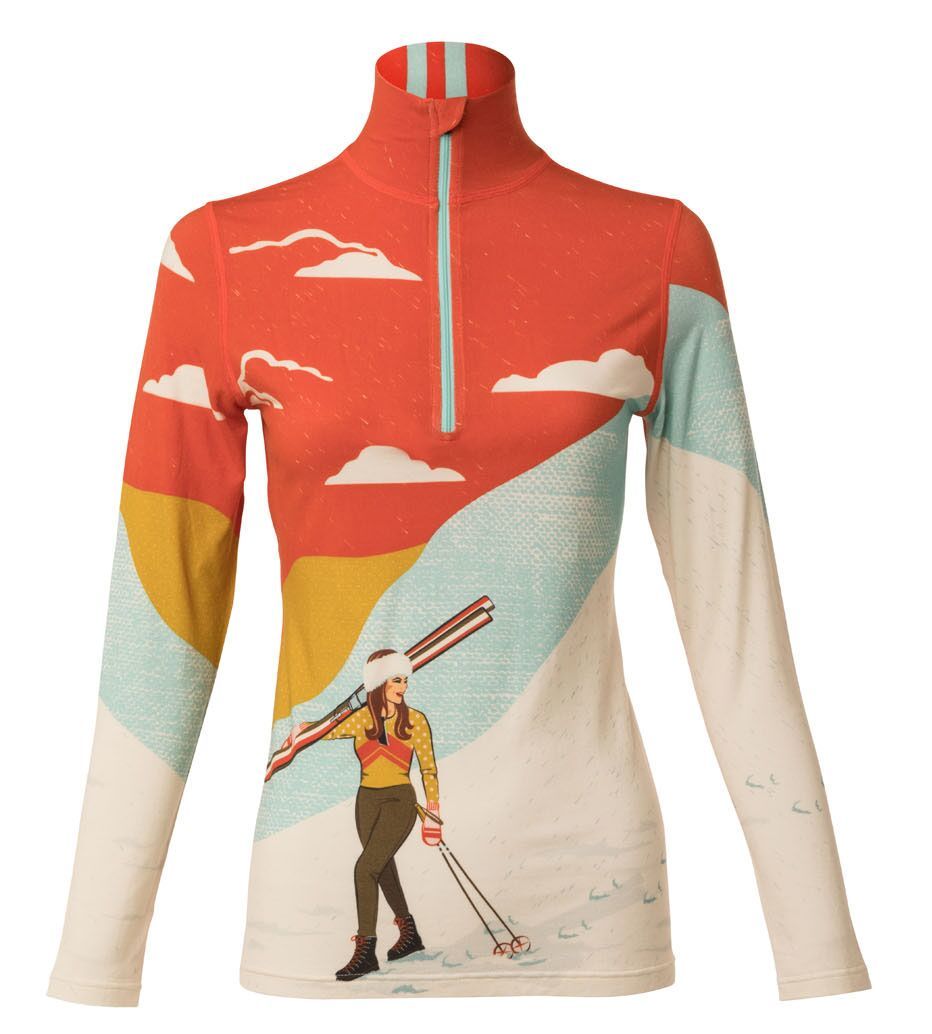 Krimson Klover Backcountry Ladies Zip Top 2019