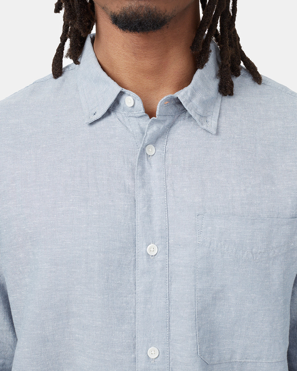 Hemp Button Front Shirt