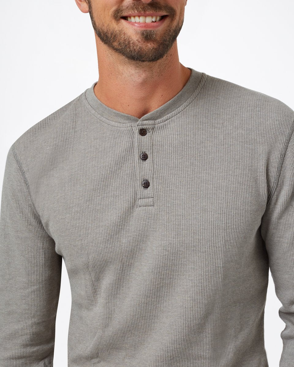 TreeWaffle Henley Longsleeve