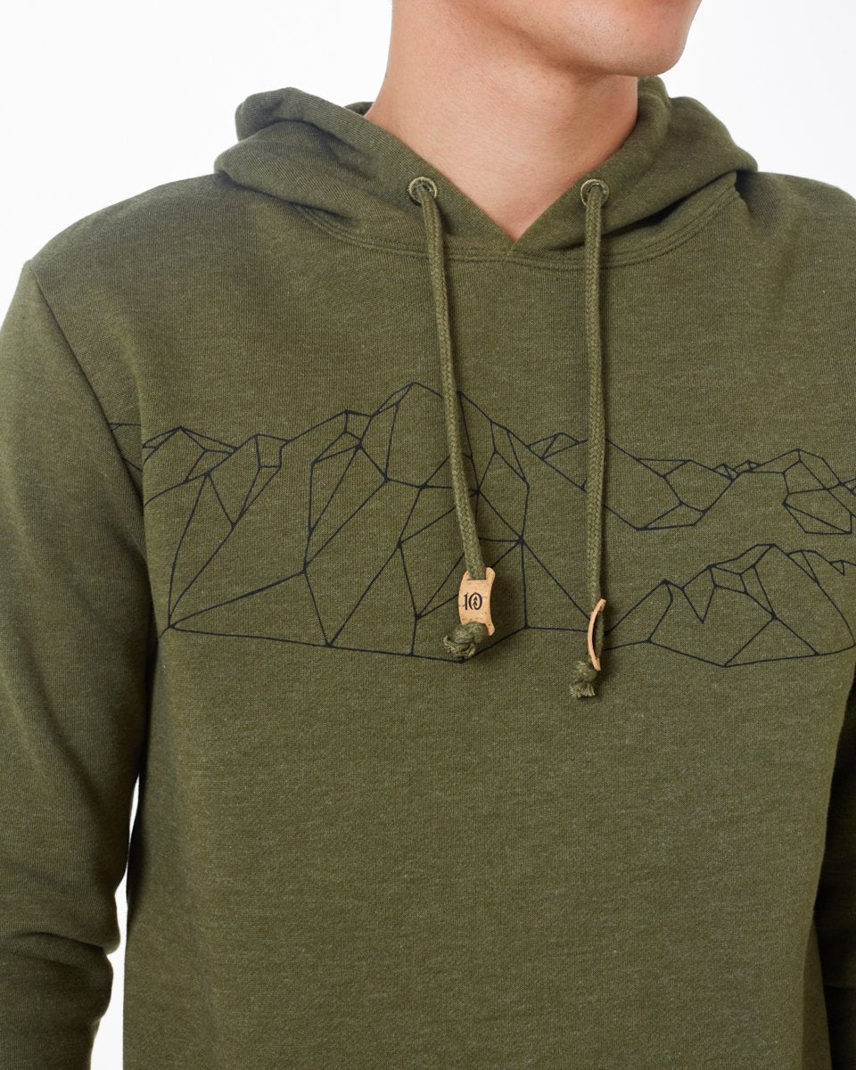 Geo Mountain Classic Hoodie