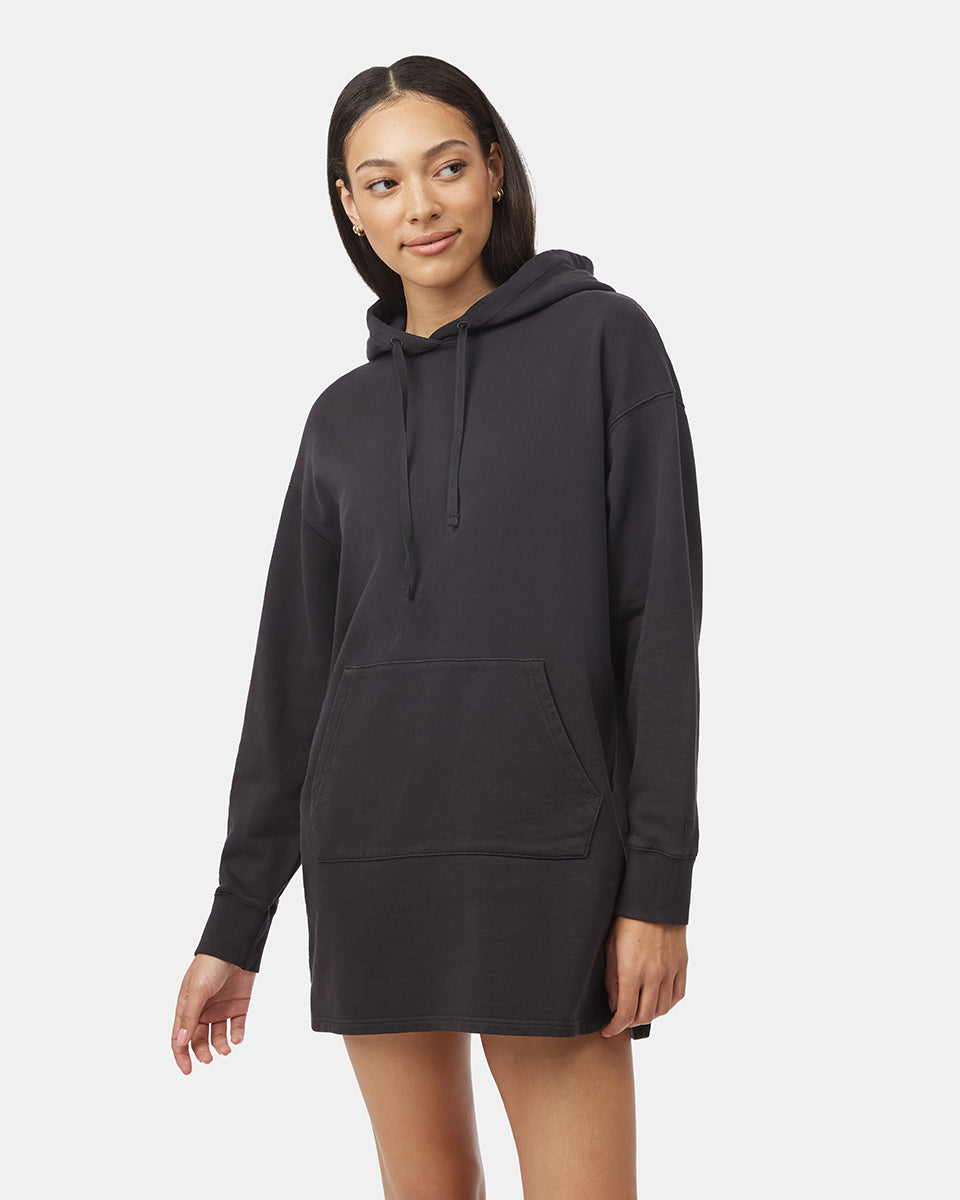 Organic Cotton French Terry Hoodie Dress