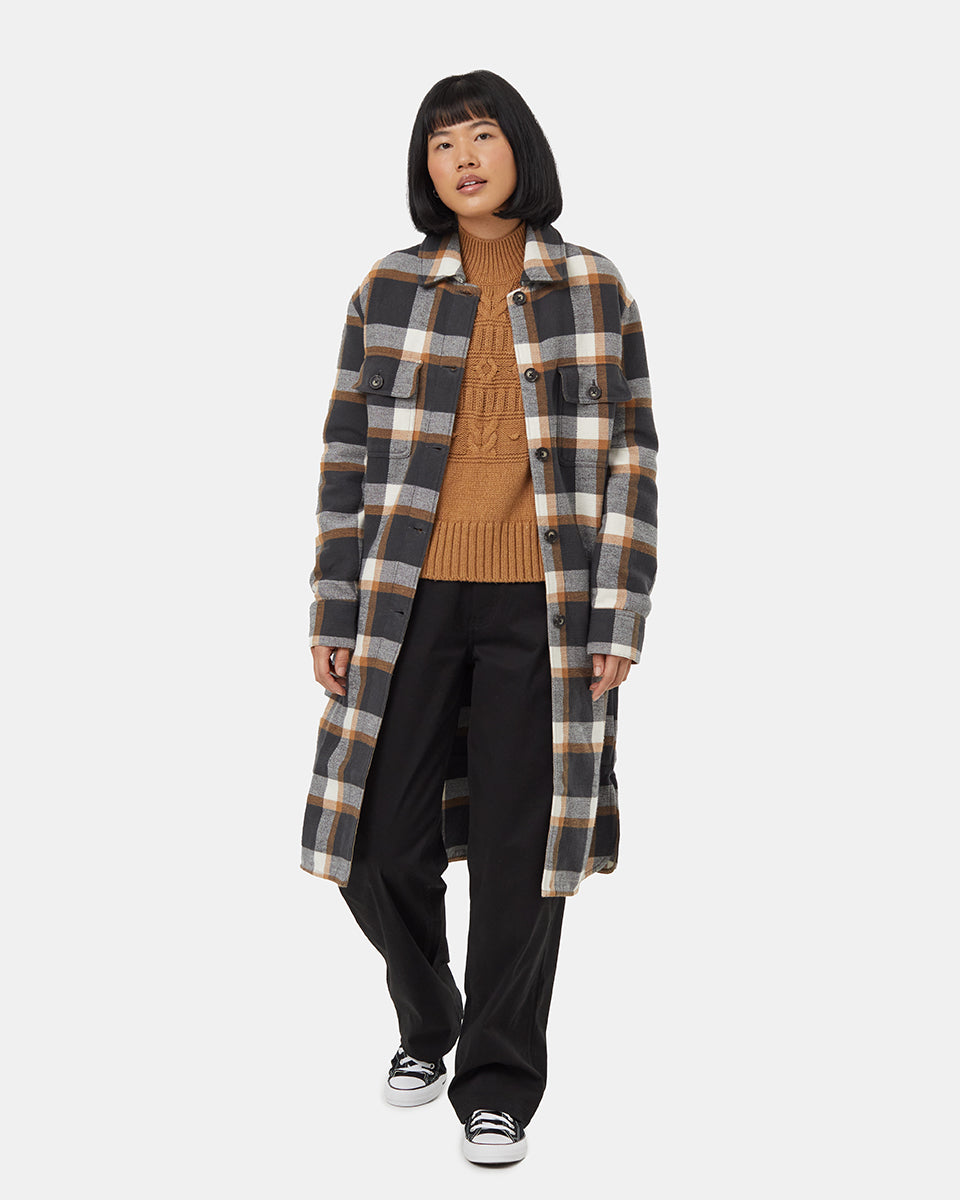 Heavy Weight Flannel Long Jacket