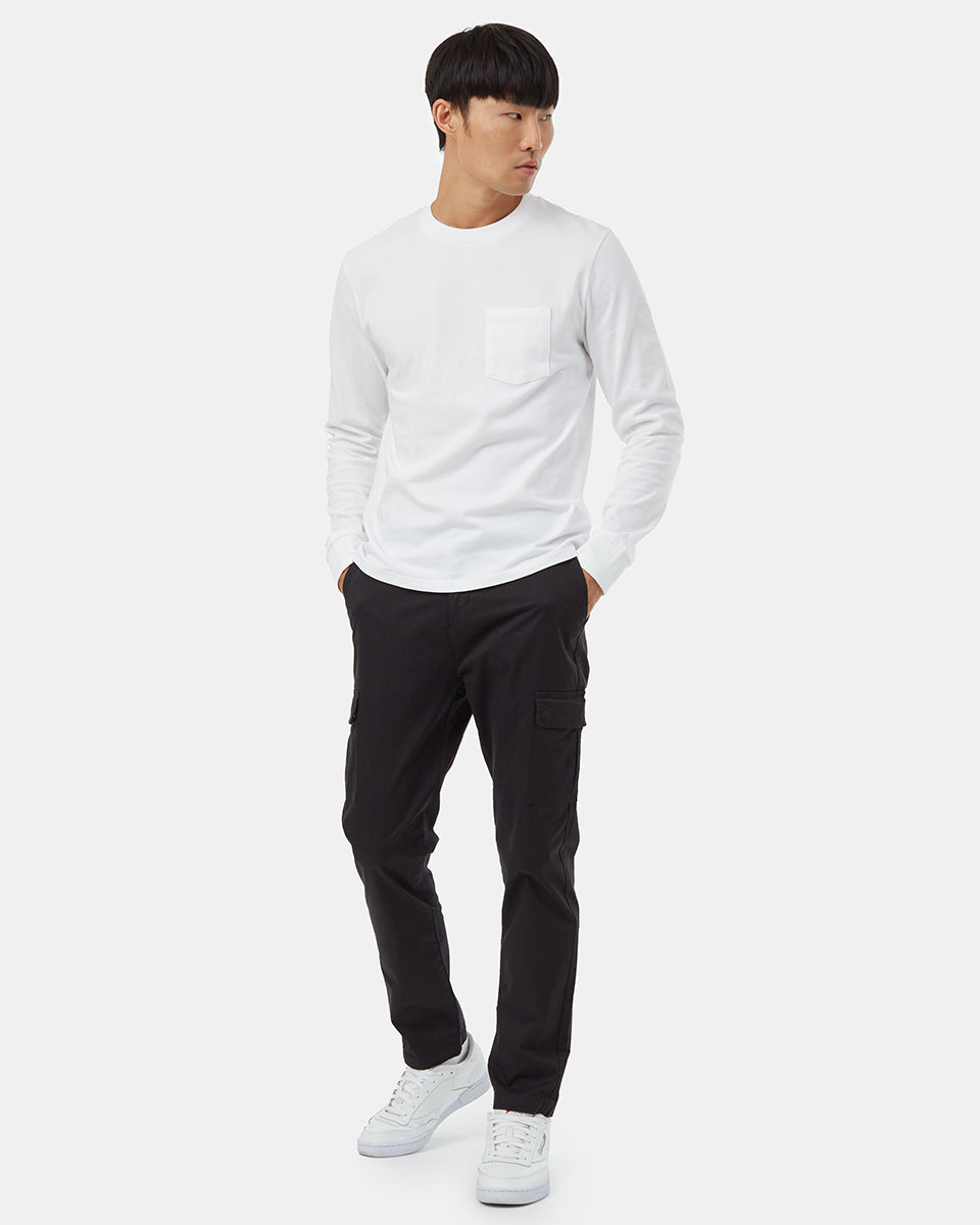 Twill Cargo Chino Pant