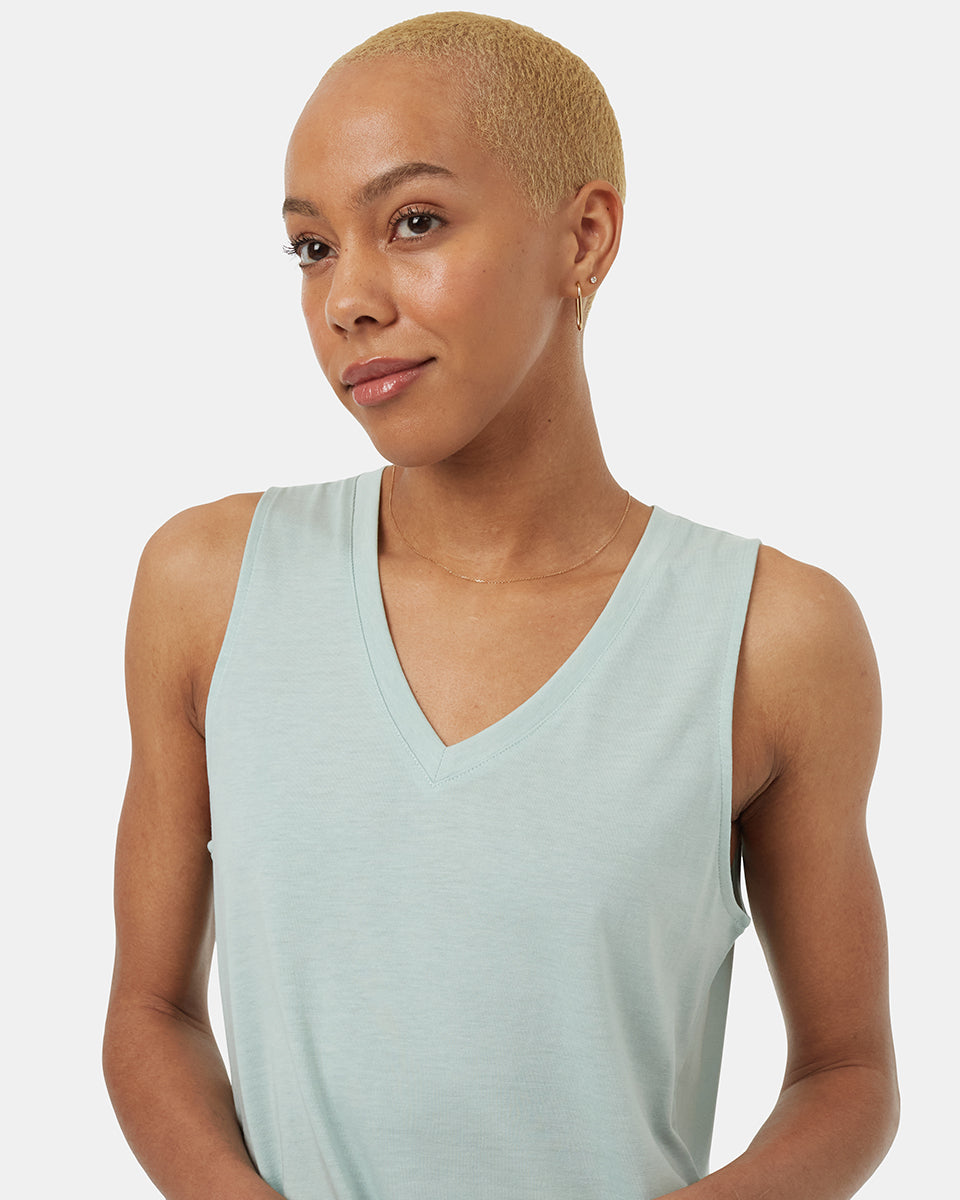 TreeBlend V-Neck Tank