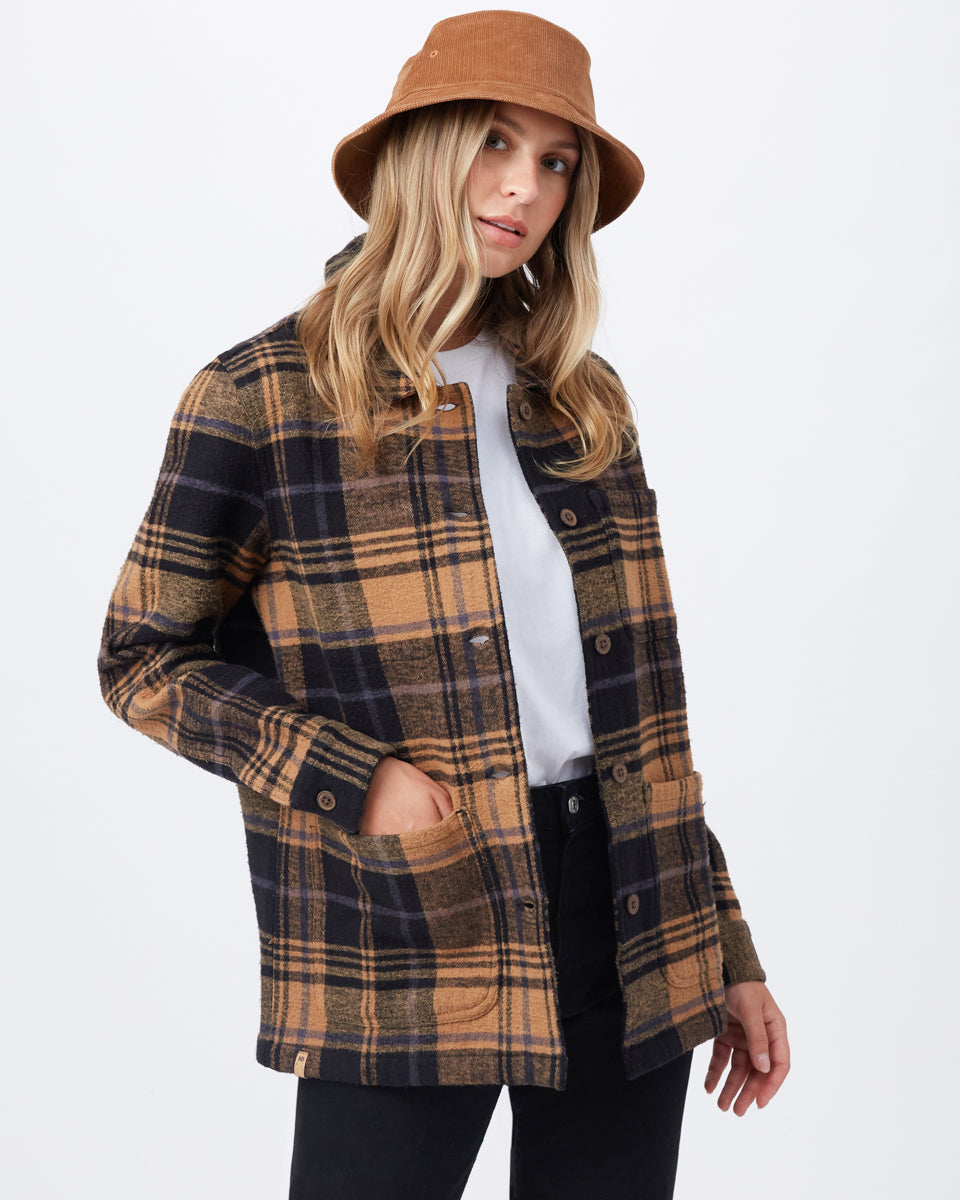 Flannel Utility Jacket