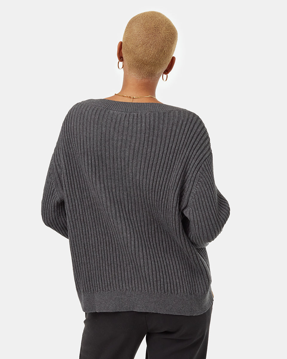 Highline Deep V Sweater