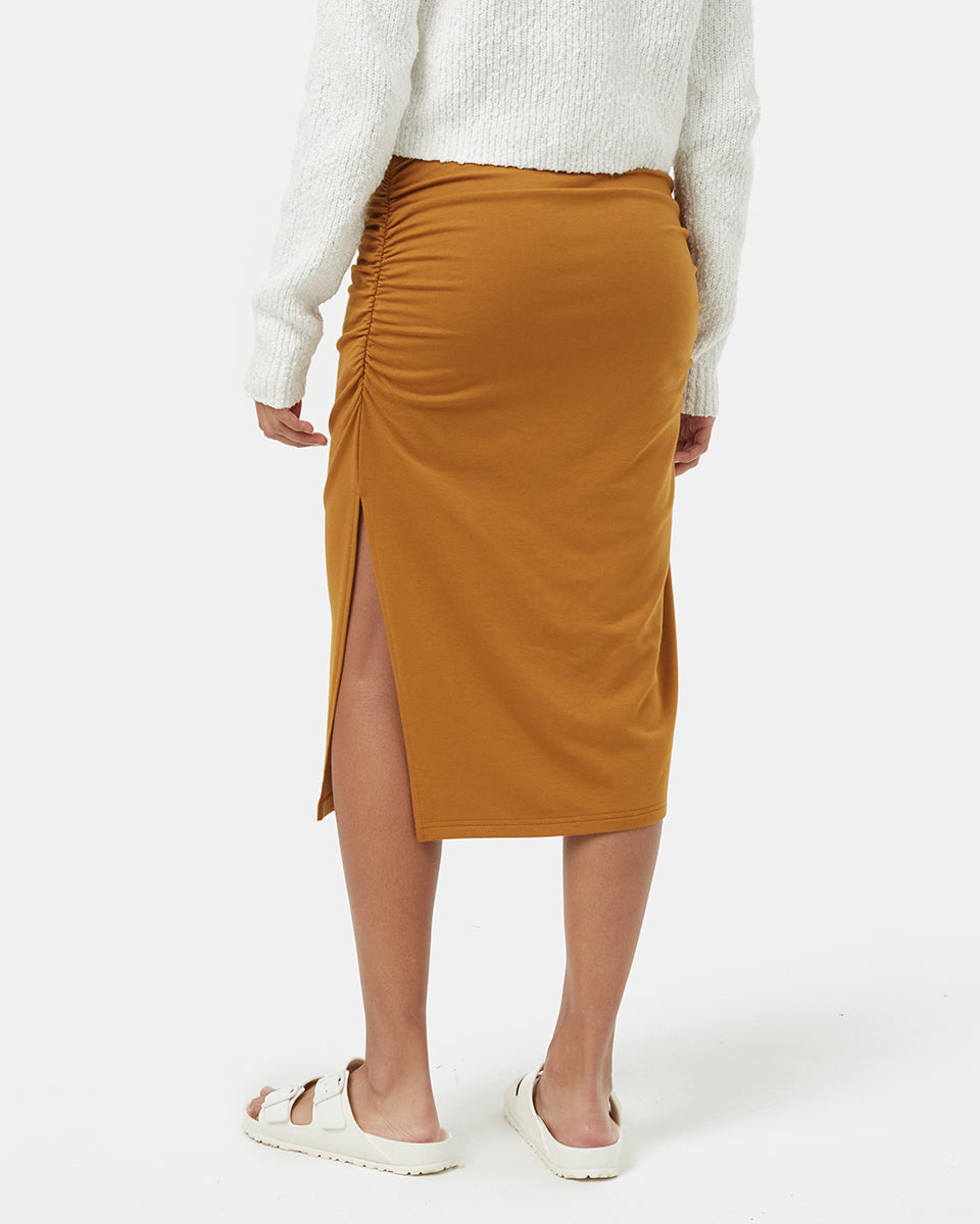 SoftTerry Light Midi Skirt