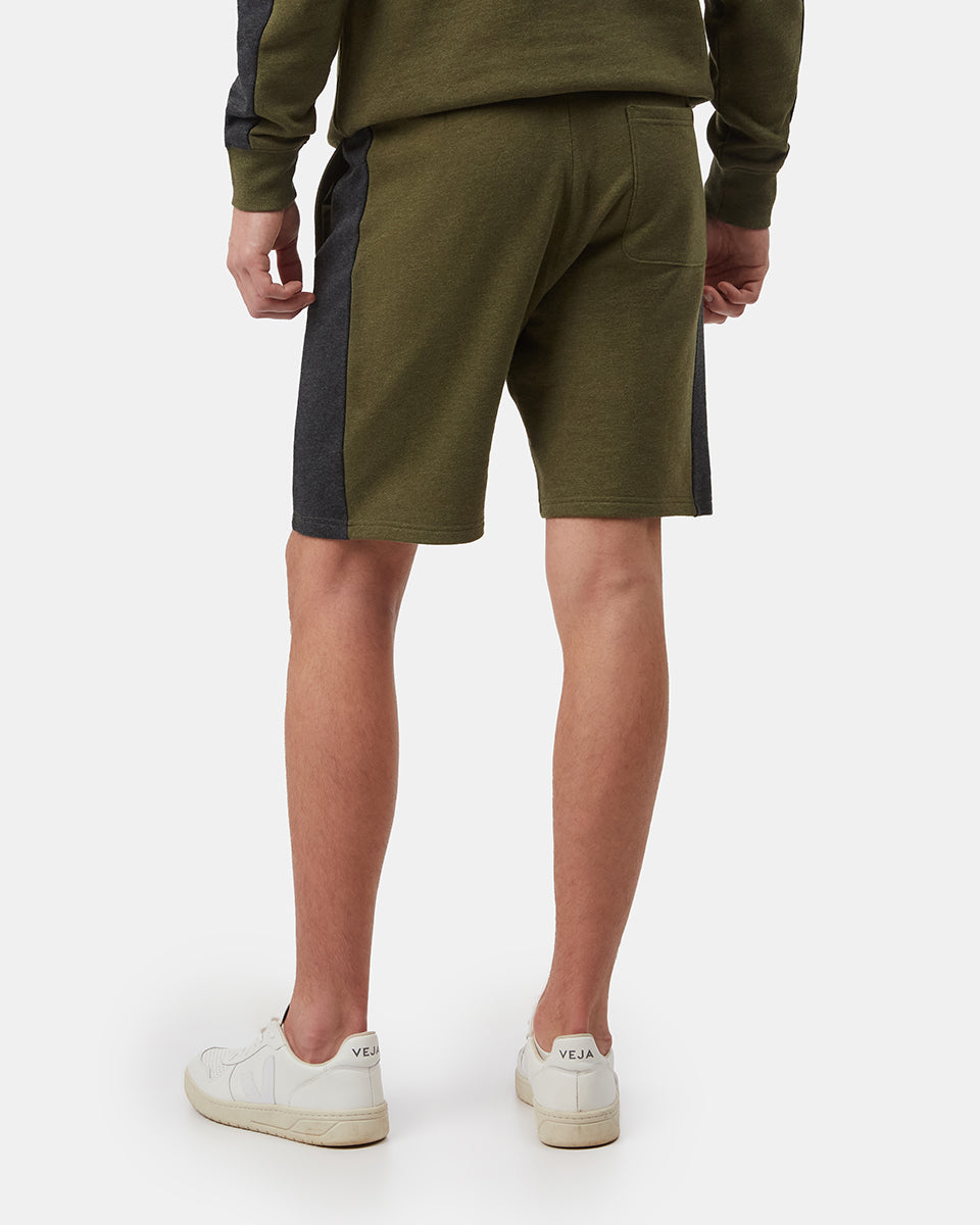 French Terry Colour Blocked Sweatshort