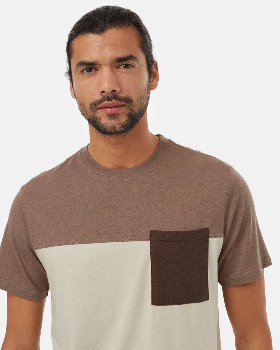 Blocked Pocket T-Shirt