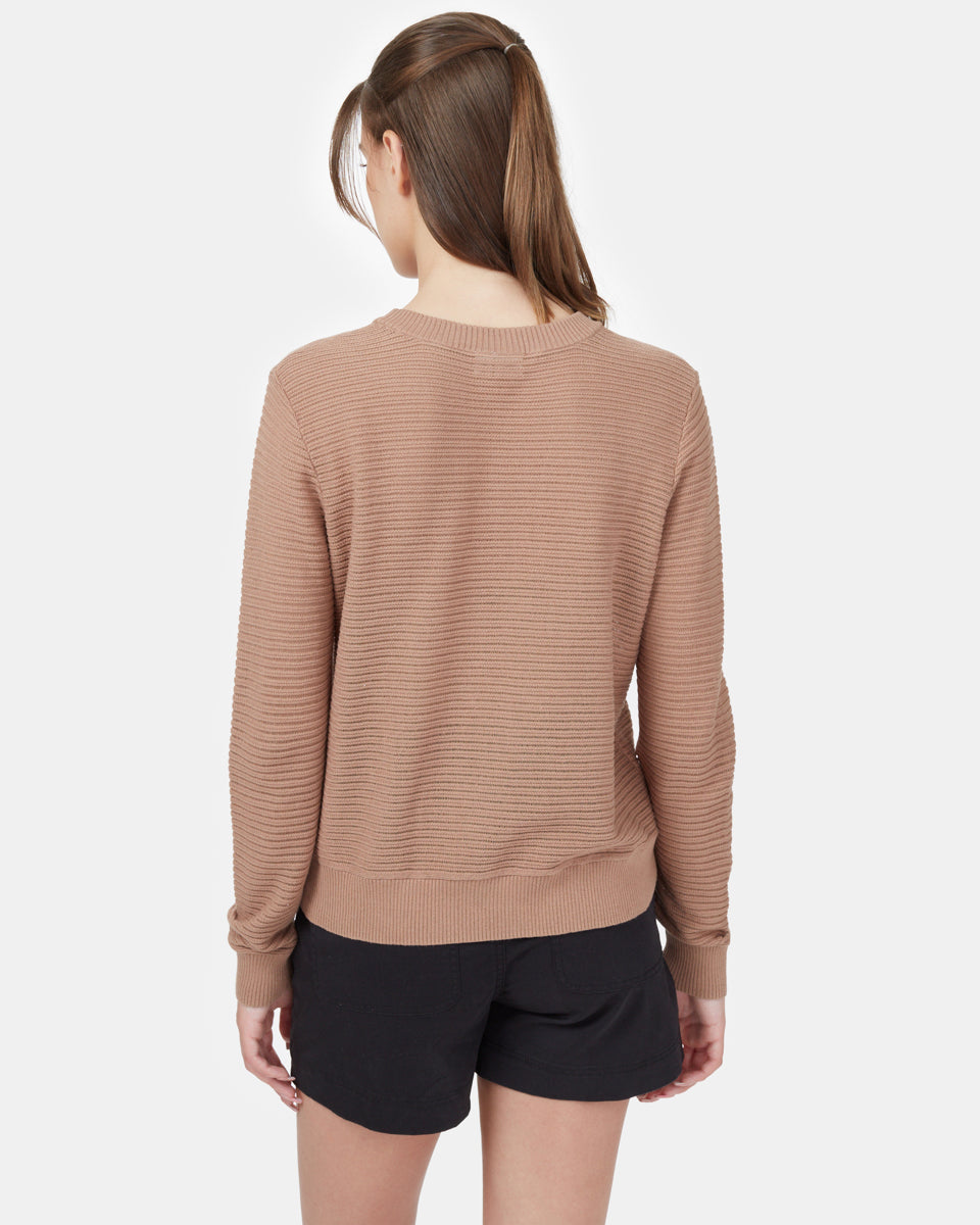 Highline Cotton Rib Crew Sweater