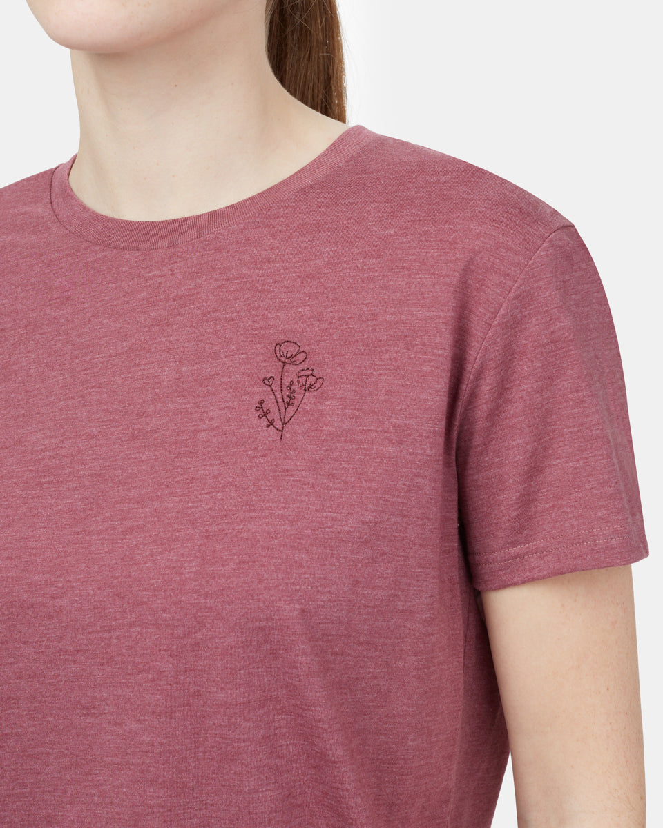 Wildflower Embroidery T-Shirt