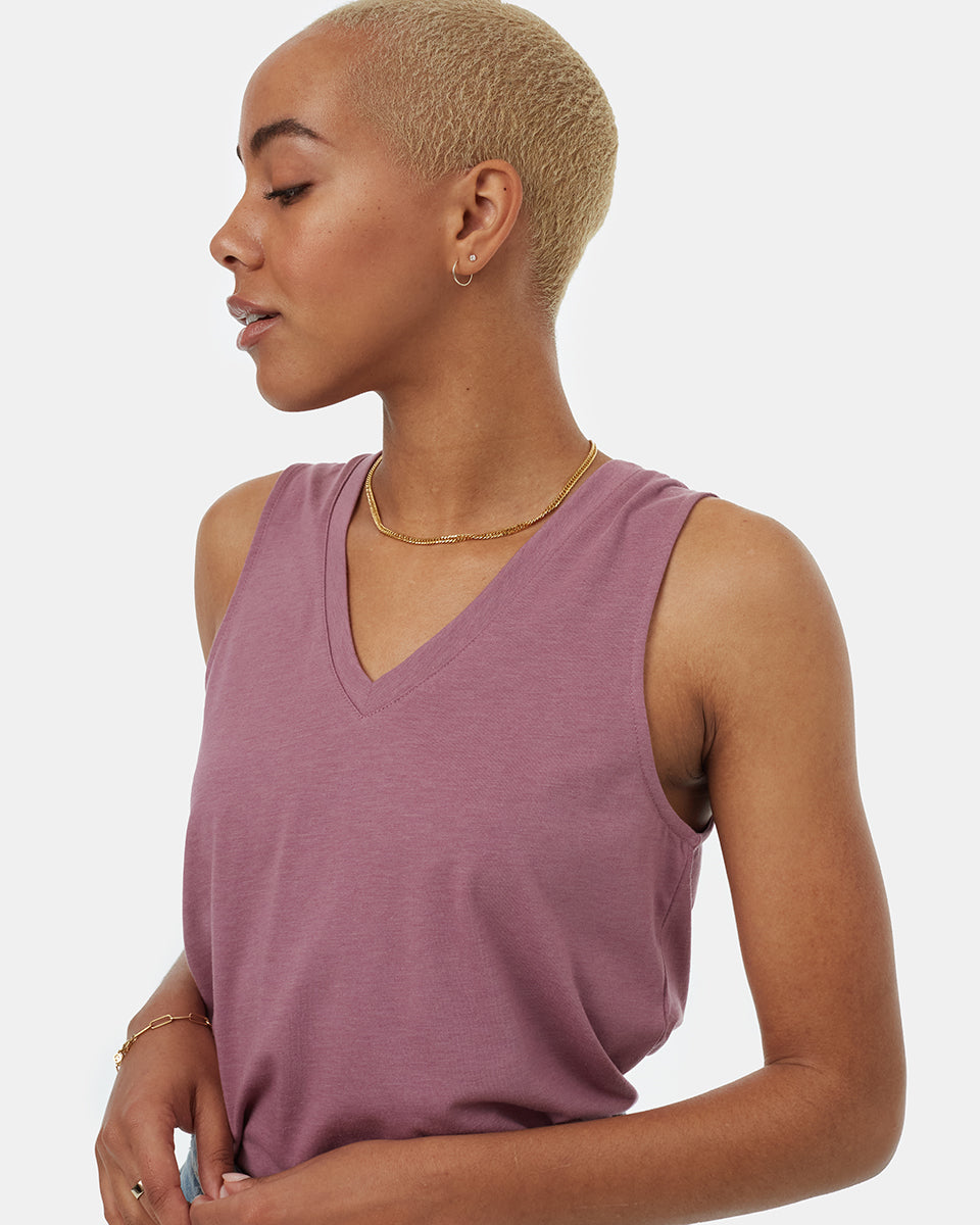 TreeBlend V-Neck Tank