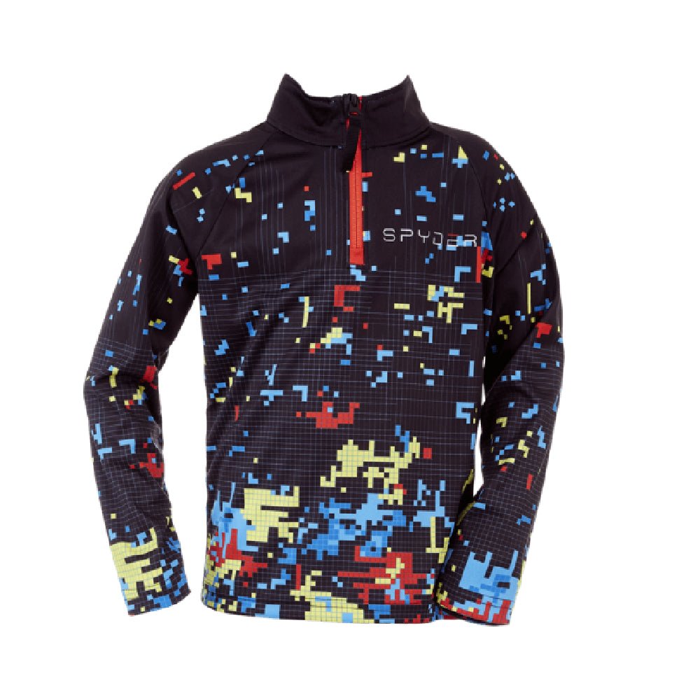 Spyder Digital Preschool Boys Zip Turtleneck 2023