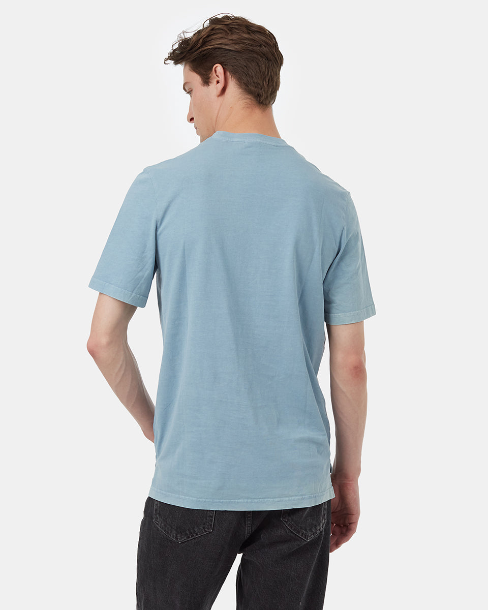 Regenerative Cotton Step Hem T-Shirt