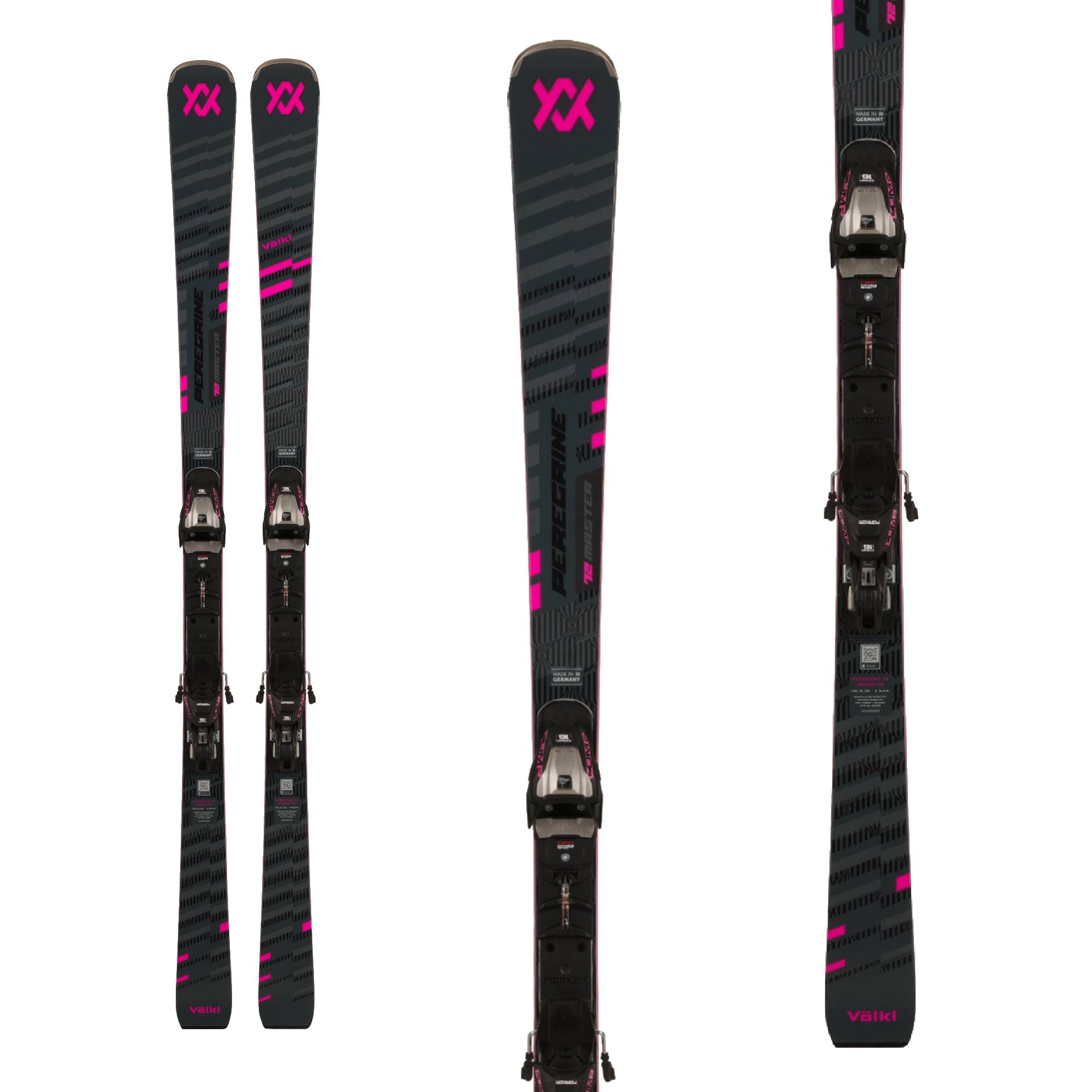 Volkl Peregrine 72 Master Ski + Xcomp 12 GW Binding 2025