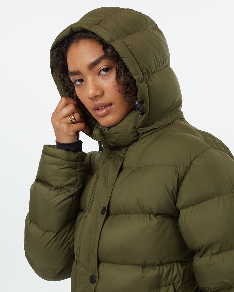 Ungendered Cloud Shell Mid-Length Puffer