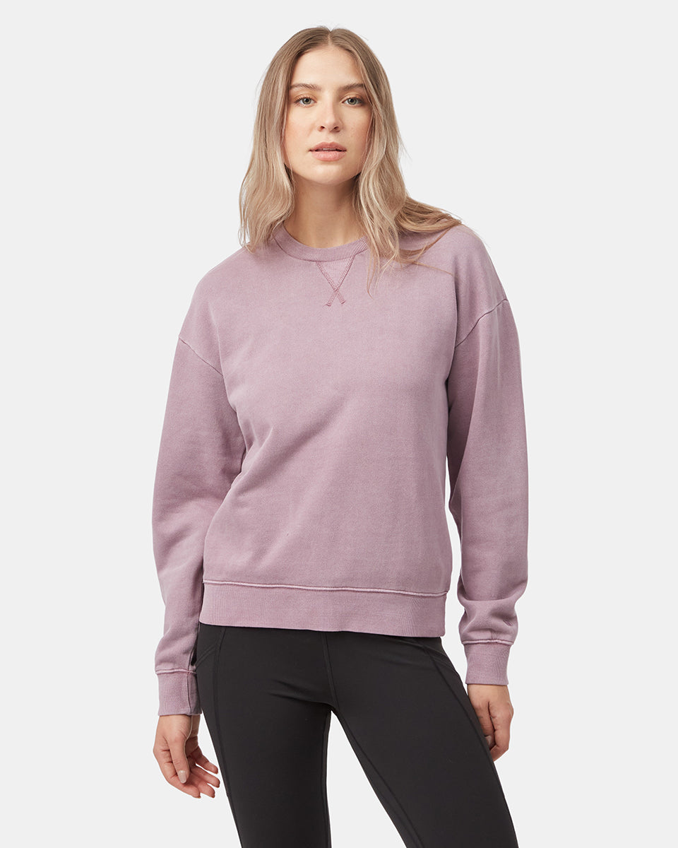 Organic Cotton French Terry Crew