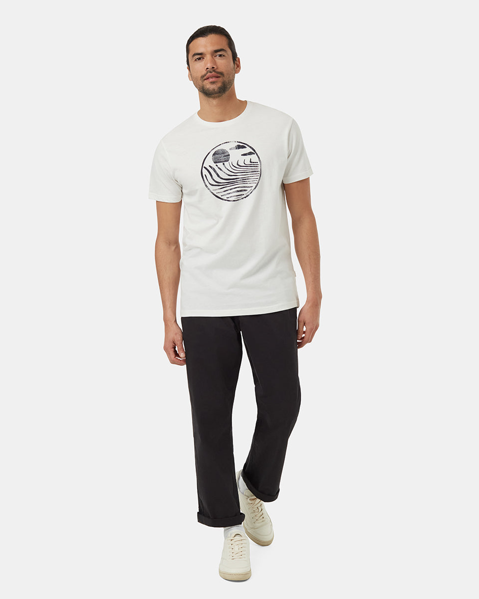 Regenerative Cotton Crop Lines T-Shirt