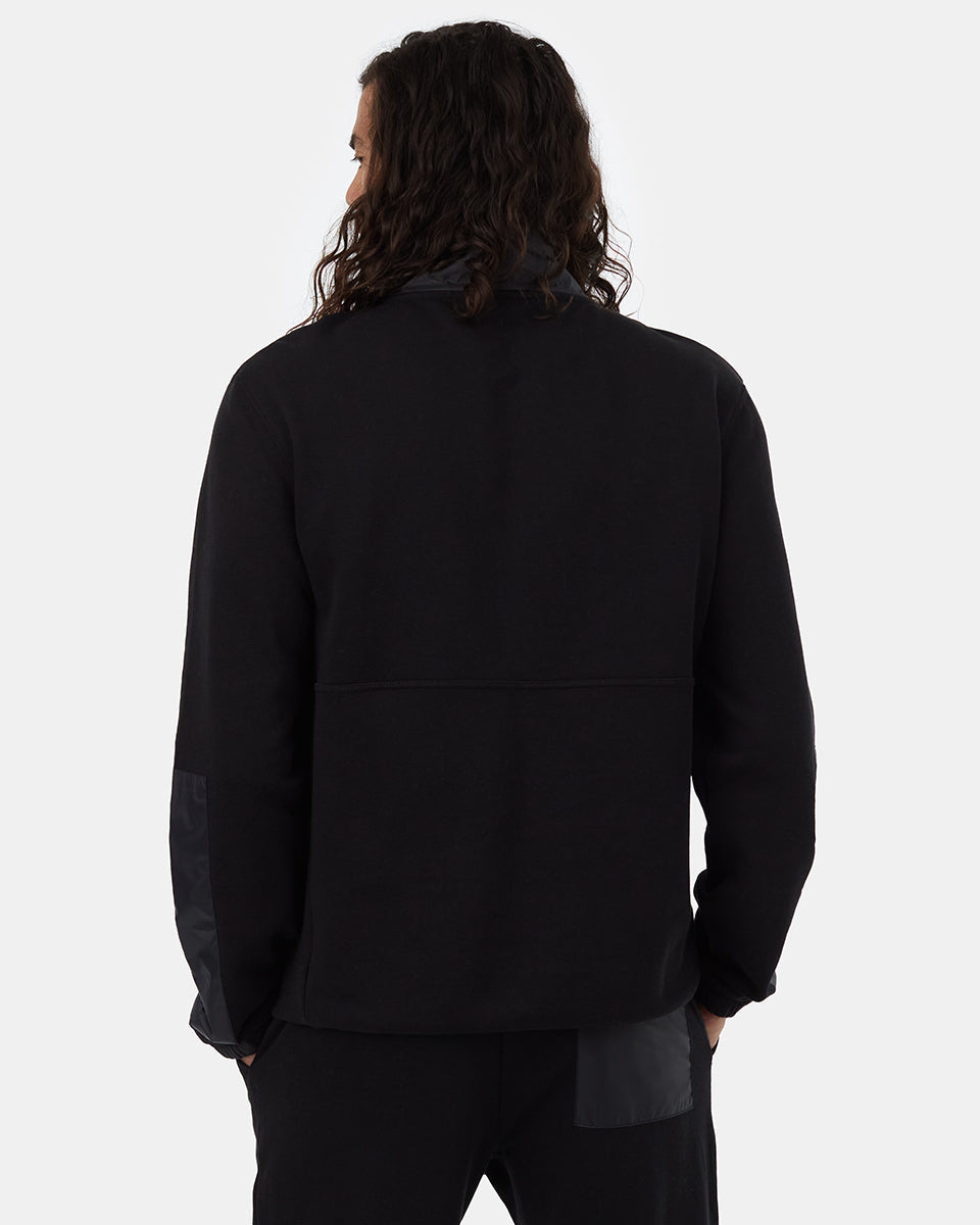 TreeFleece Woven Panel Half Zip