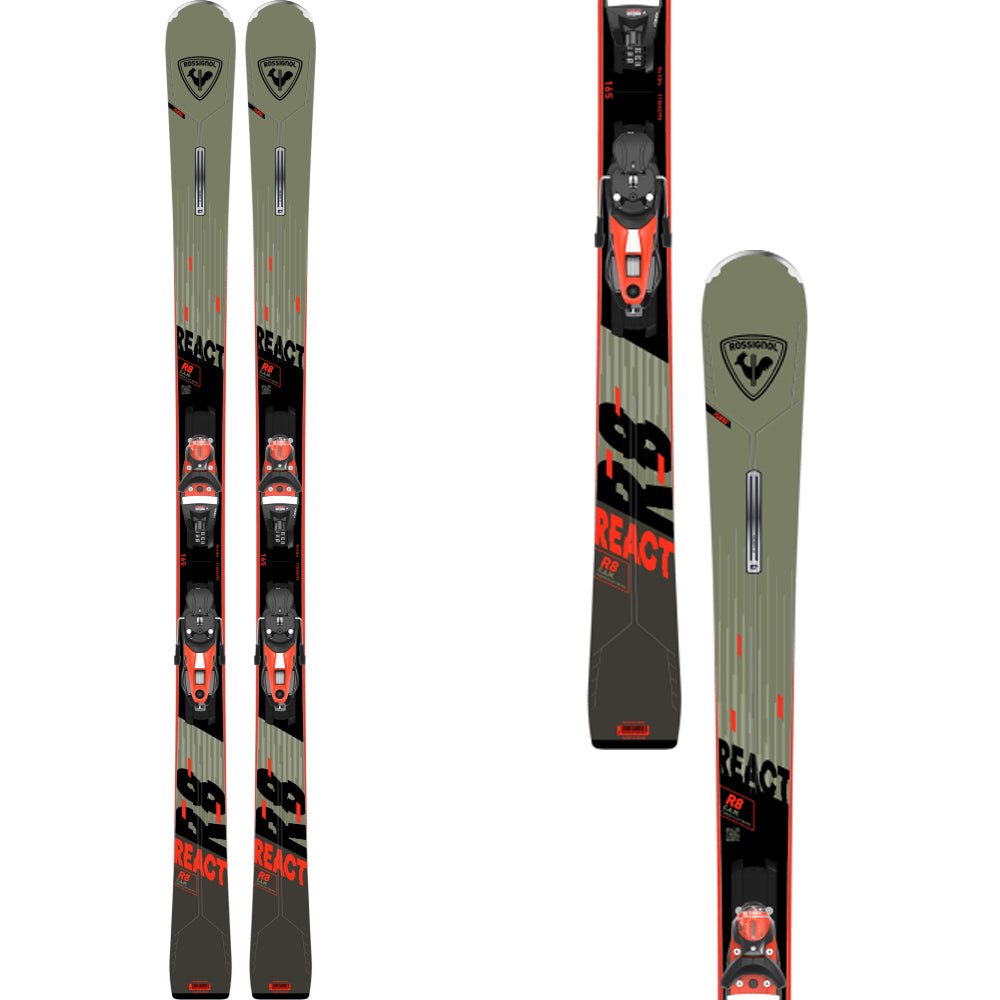 Rossignol React 8 CAM Ski + NX 12 Konect GW Binding 2023