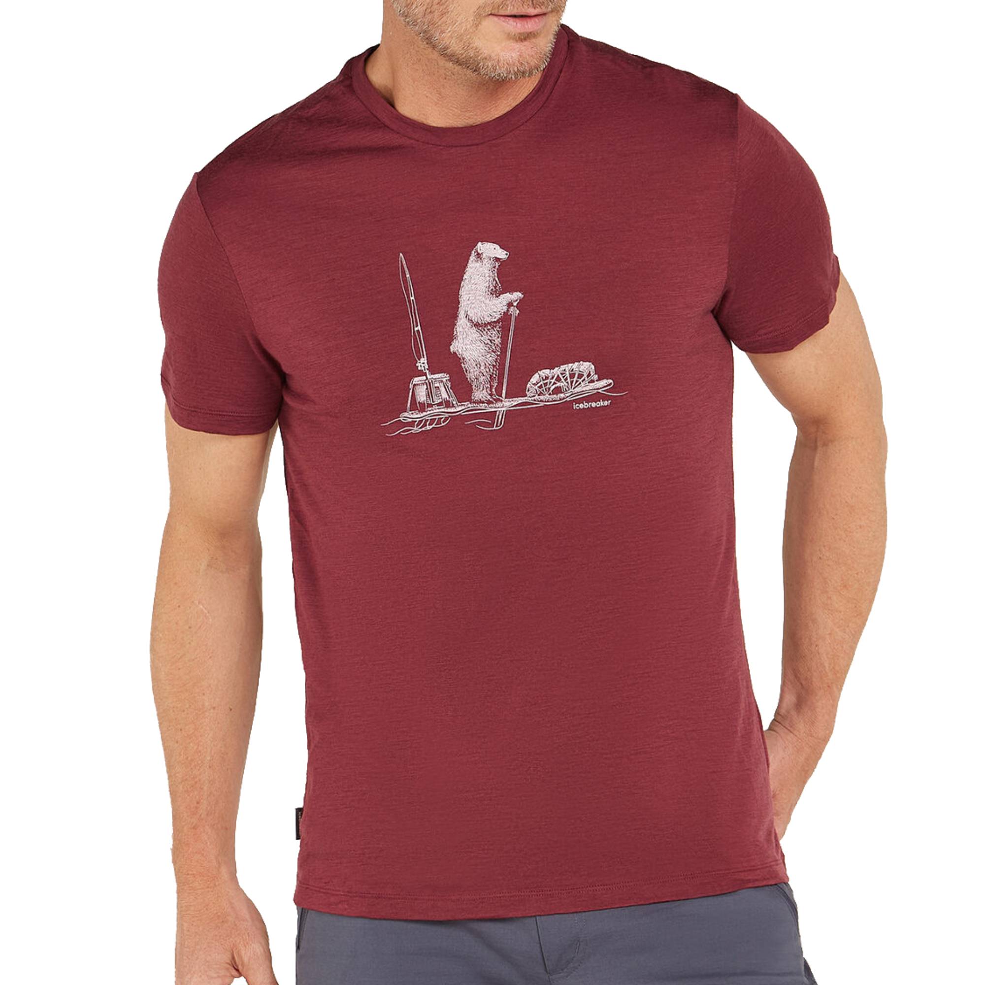 Icebreaker 150 Tech Lite Mens SS Tee Polar Paddle