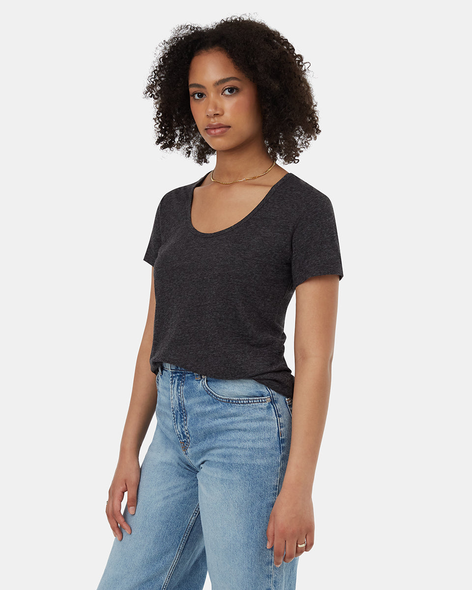 Hemp Scoop Neck T-Shirt