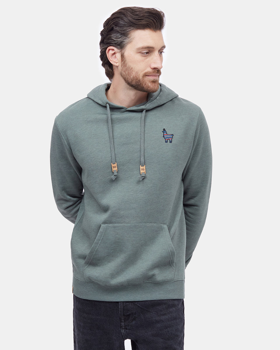 Peru Embroidered Llama Hoodie