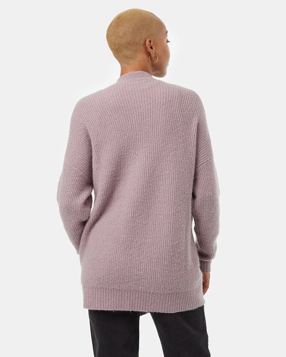 Highline Fuzzy Open Cardigan