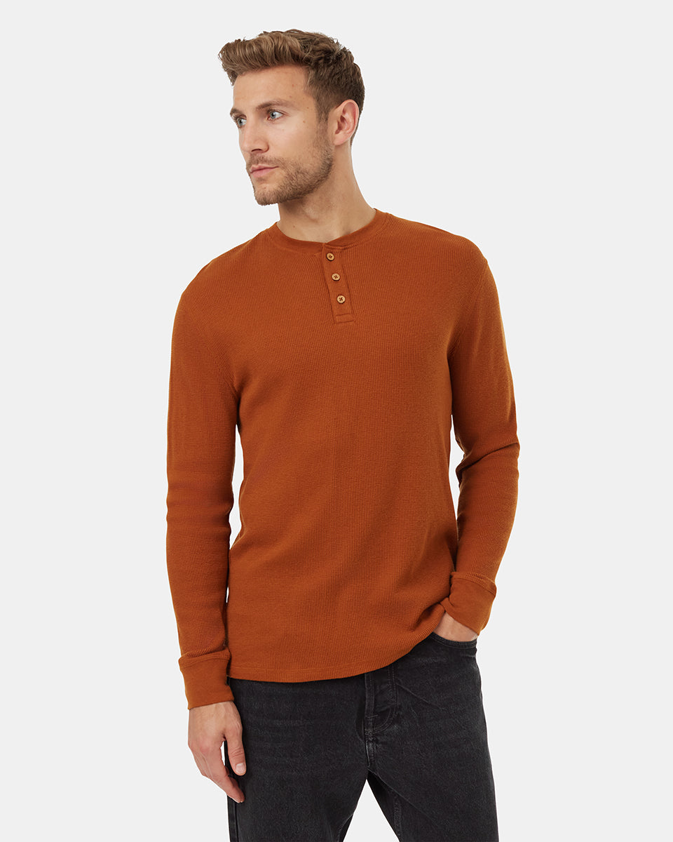 TreeWaffle Henley Longsleeve