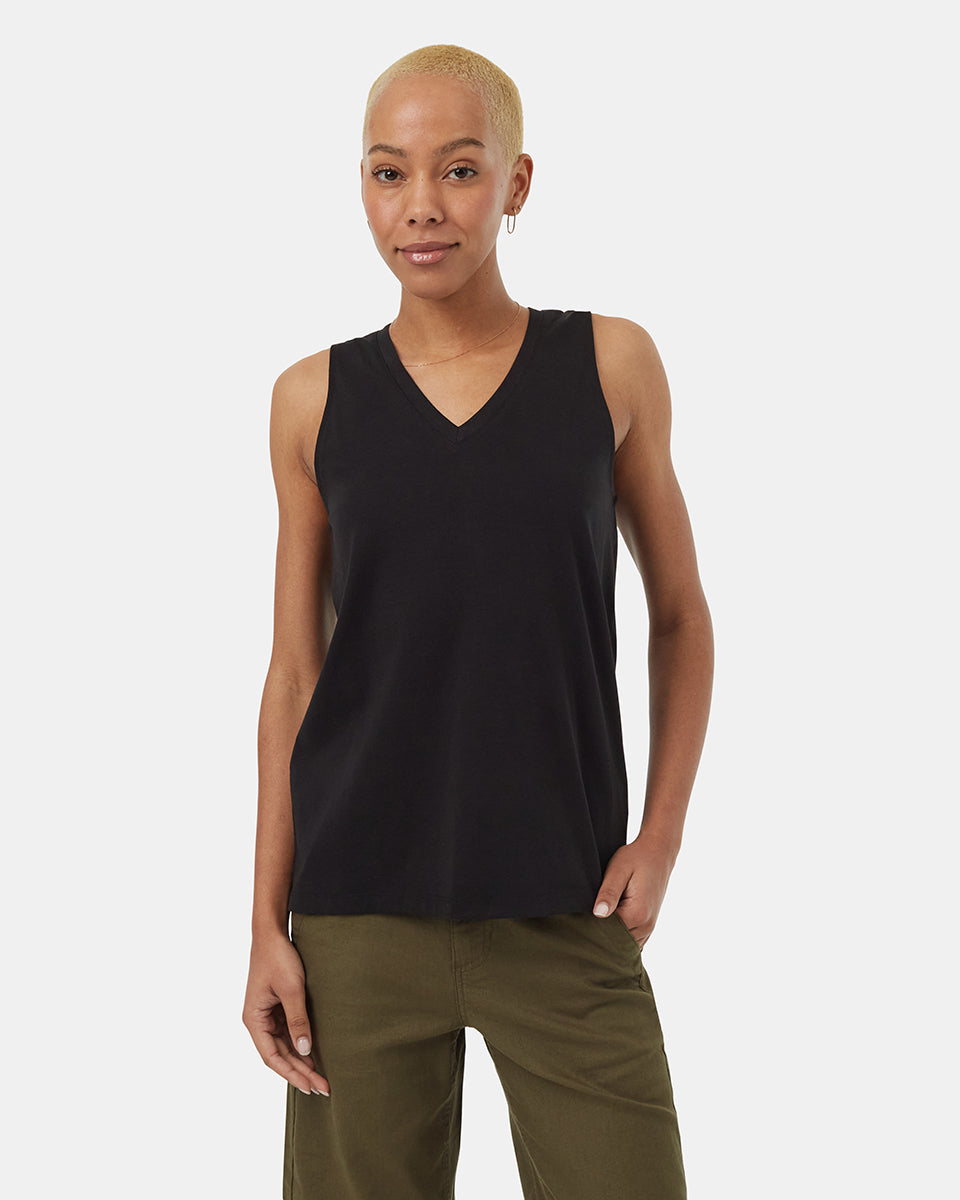 TreeBlend V-Neck Tank