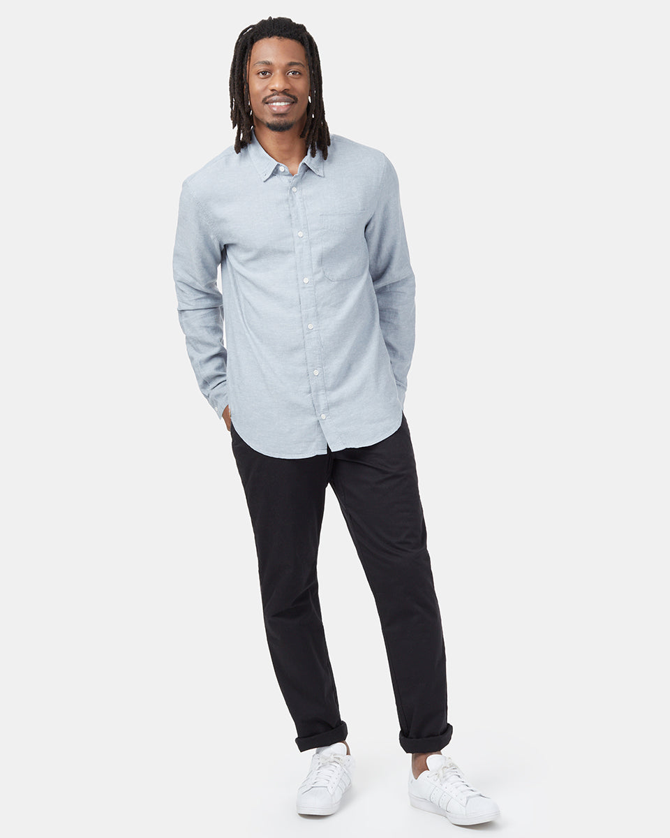 Hemp Button Front Shirt