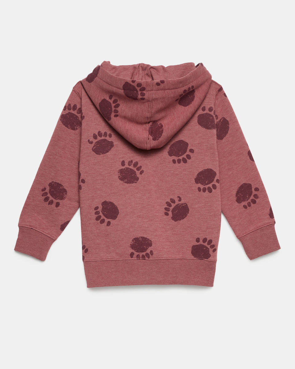 Kids Treefleece Bear Paw Hoodie