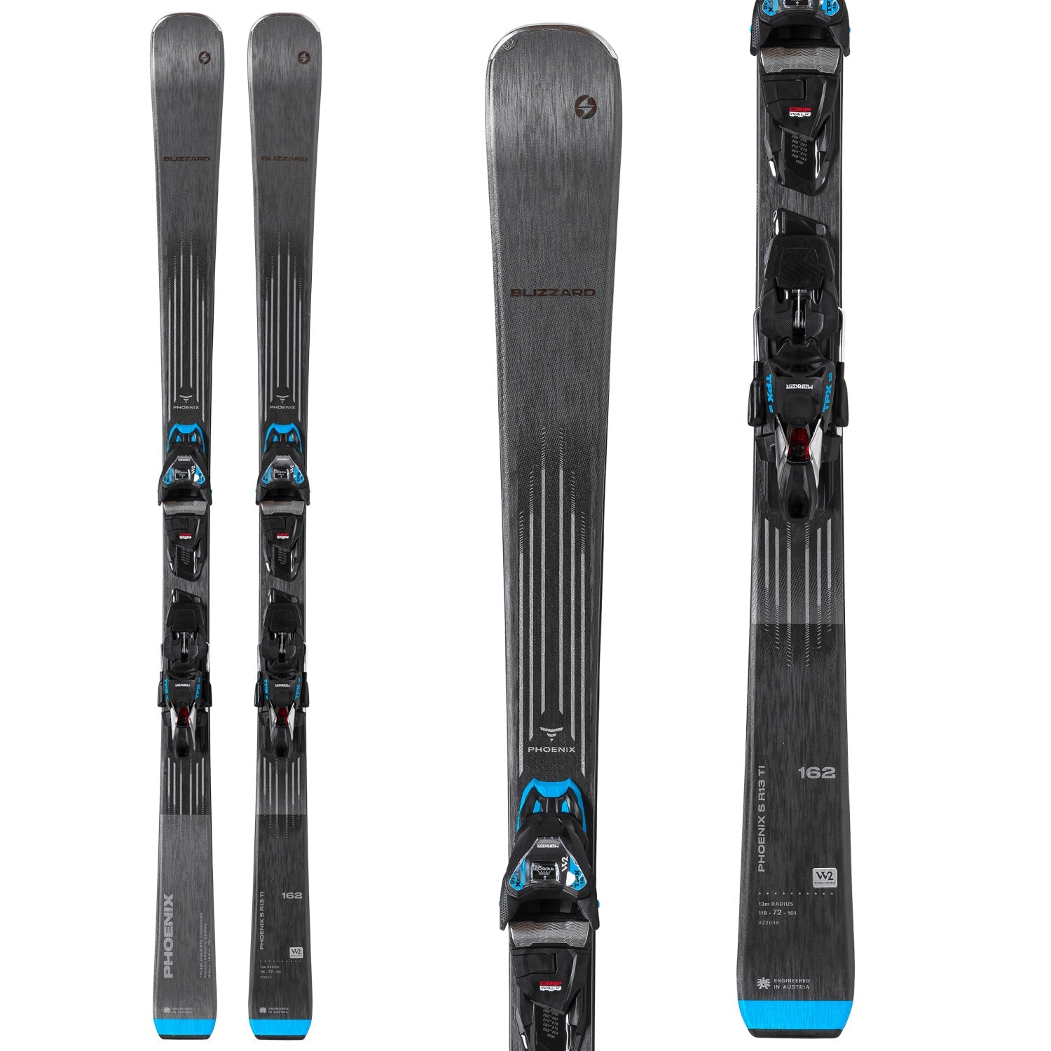 Blizzard Phoenix S R13 Ti Womens Ski + TPX 12 W GW Binding 2022