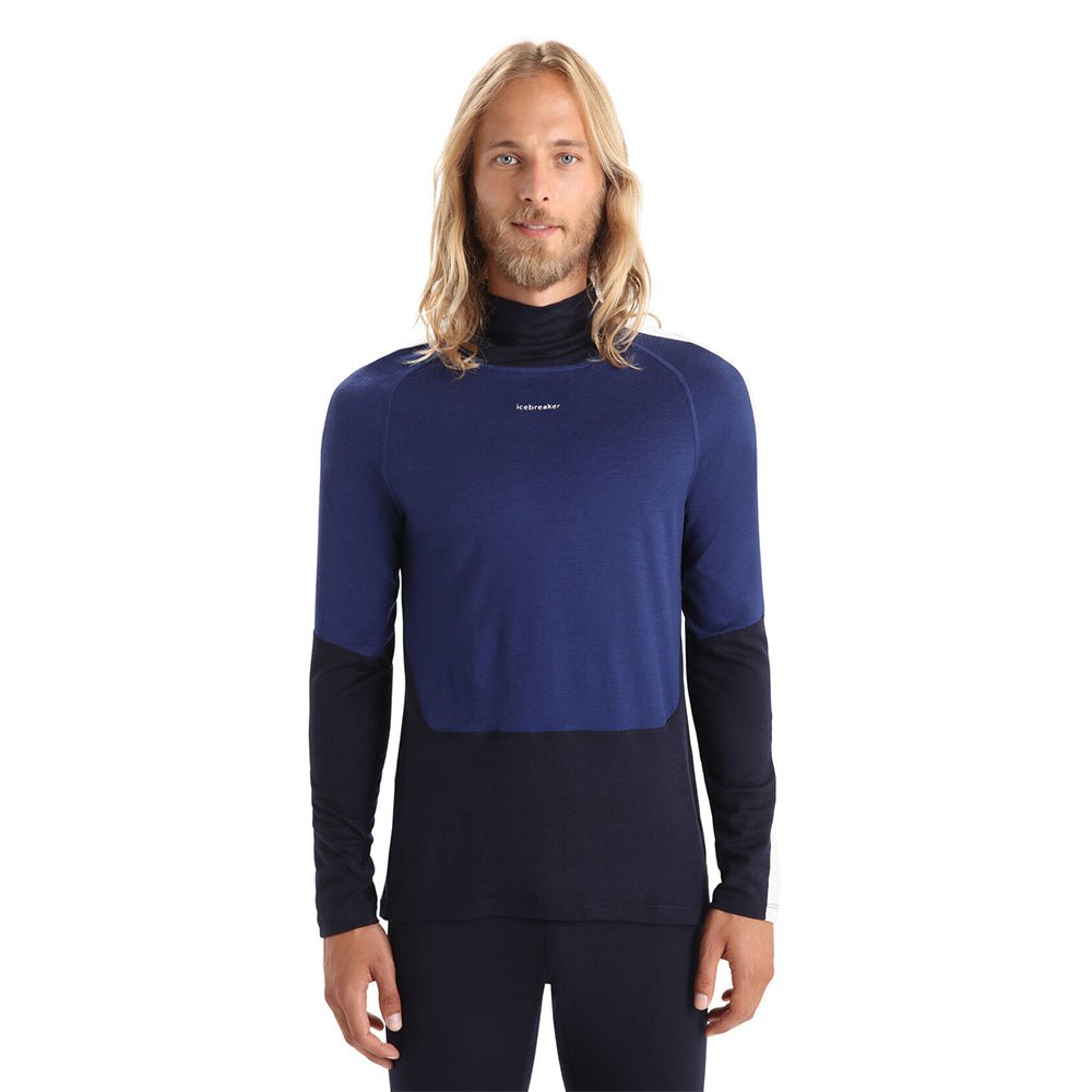 Icebreaker 200 Sonebula Mens LS High Neck