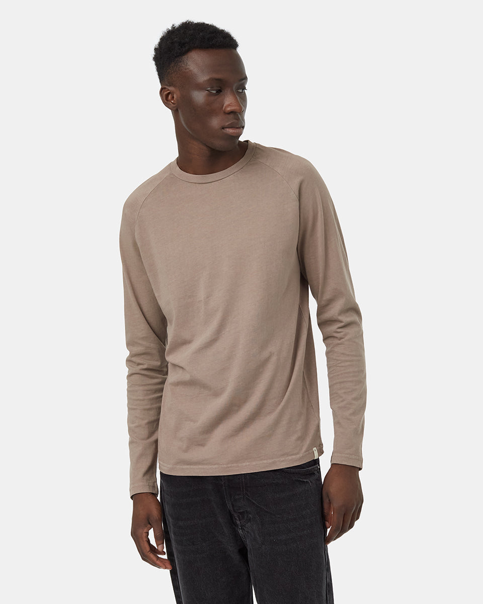 Regenerative Cotton Raglan Longsleeve