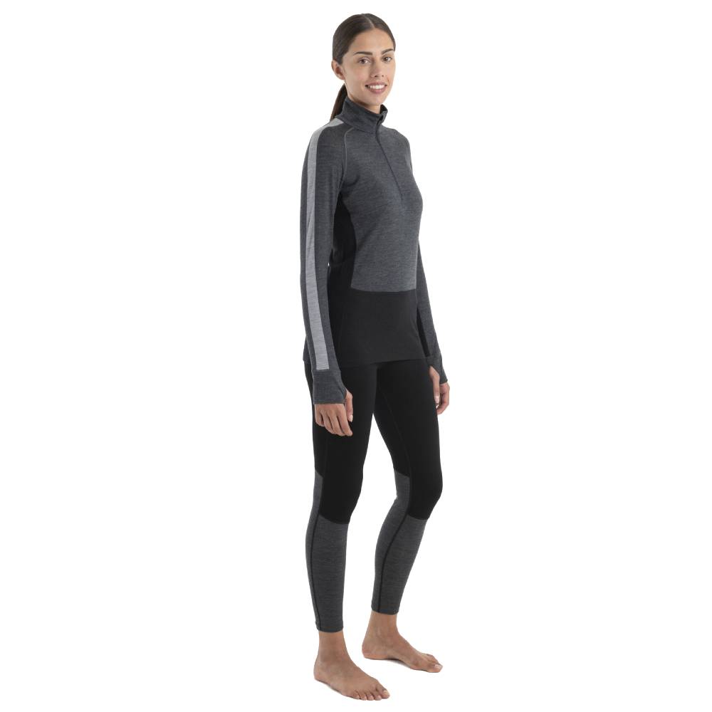 Icebreaker Merino 200 ZoneKnit Womens LS Half Zip