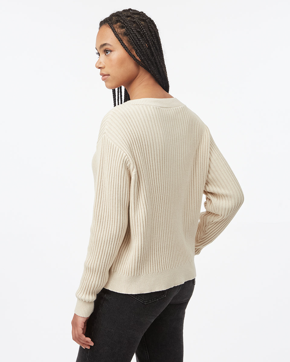 Highline Deep V Sweater