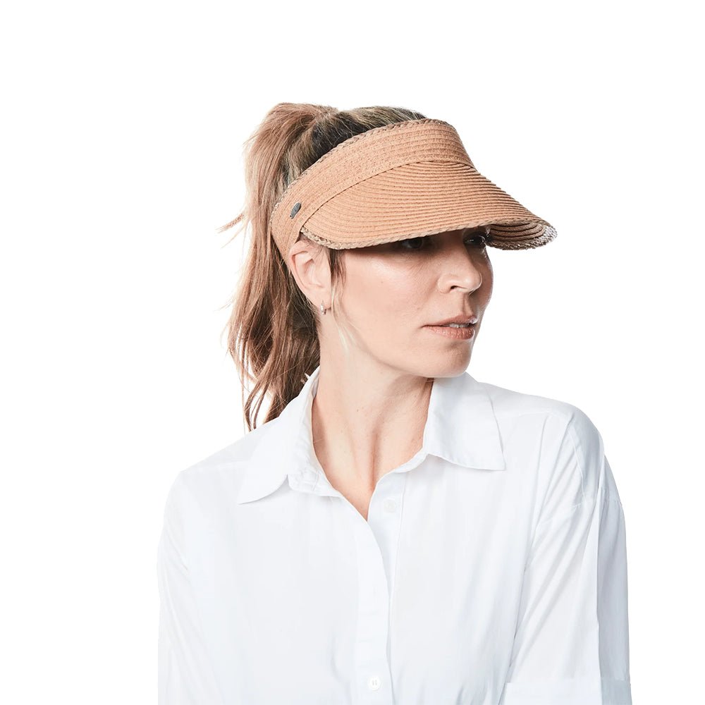 Canadian Hat Villia Womens Straw Visor 2023