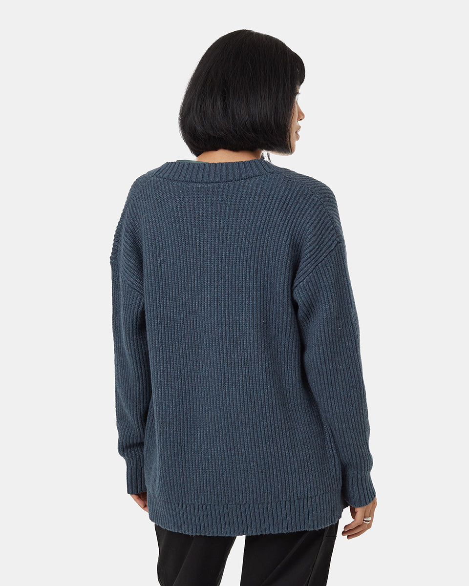 Highline Oversized Button Cardigan