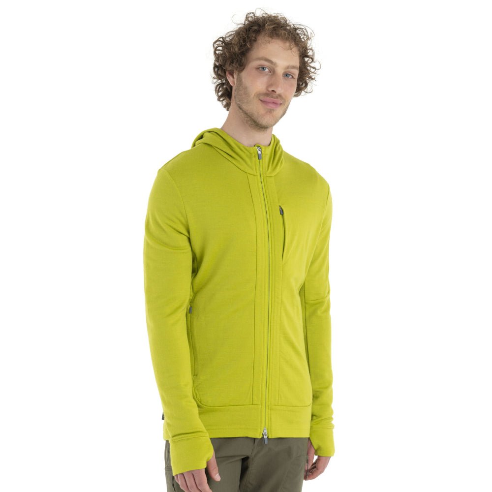 Icebreaker Quantum III Mens LS Zip Hoodie