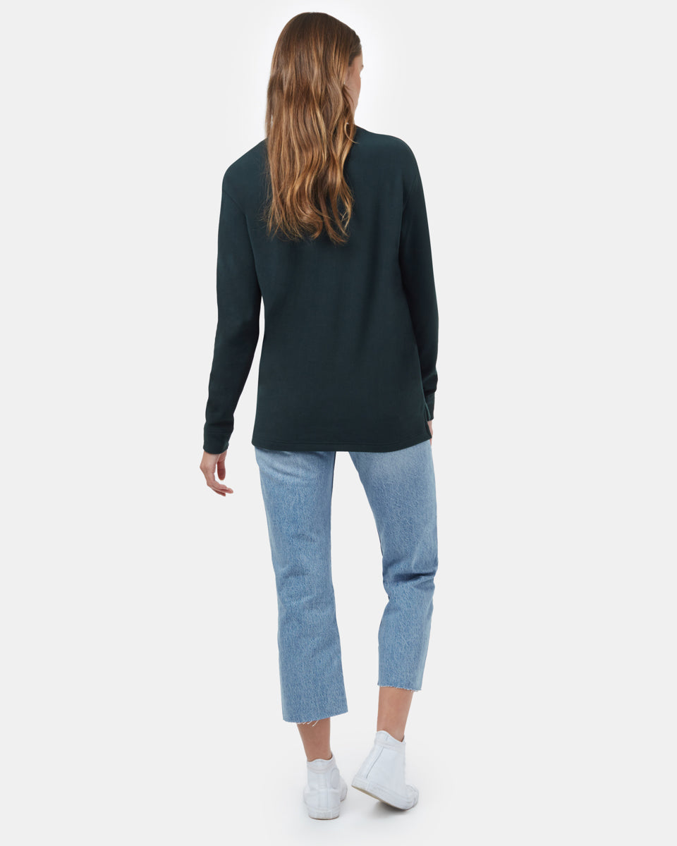 Luxe V-Neck Fleece