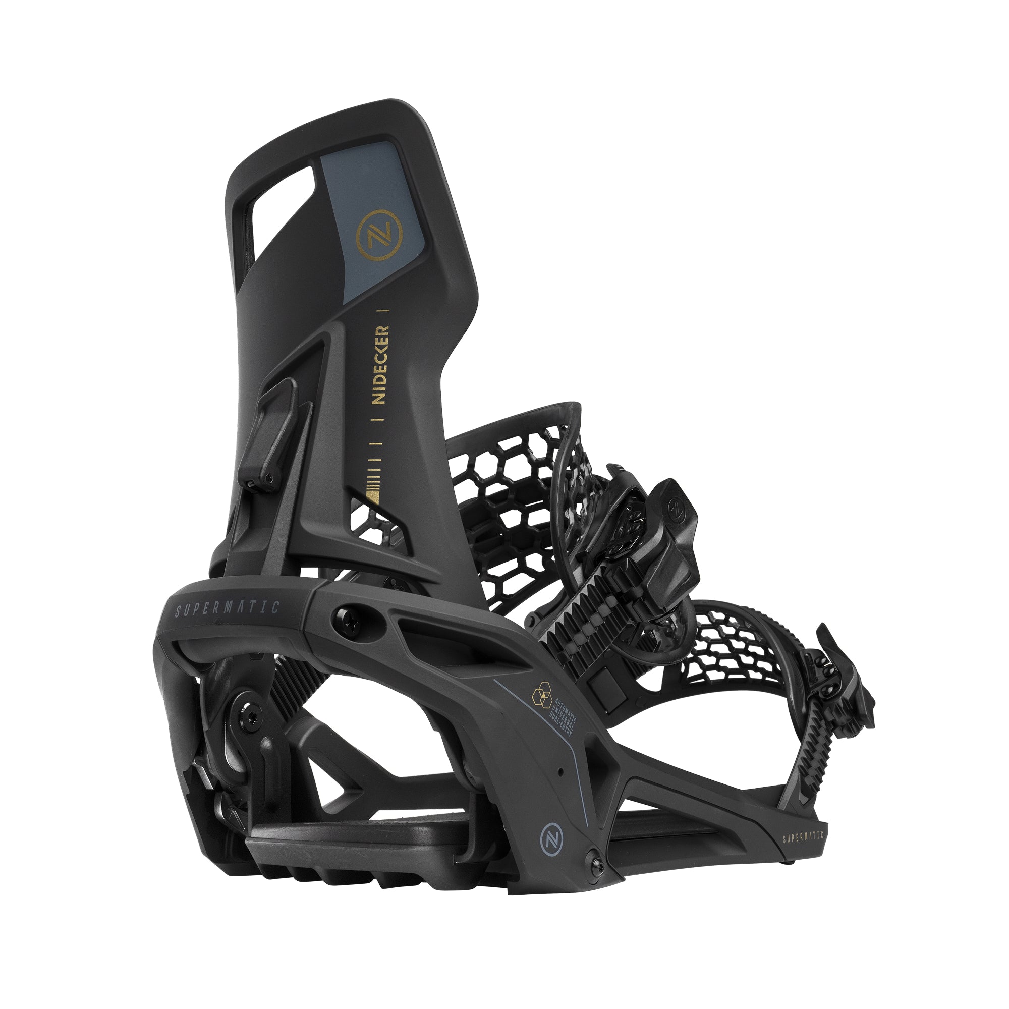 Nidecker Supermatic Snowboard Bindings 2026