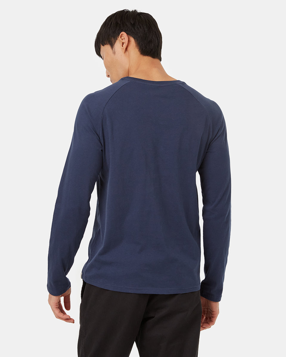 Regenerative Cotton Raglan Longsleeve