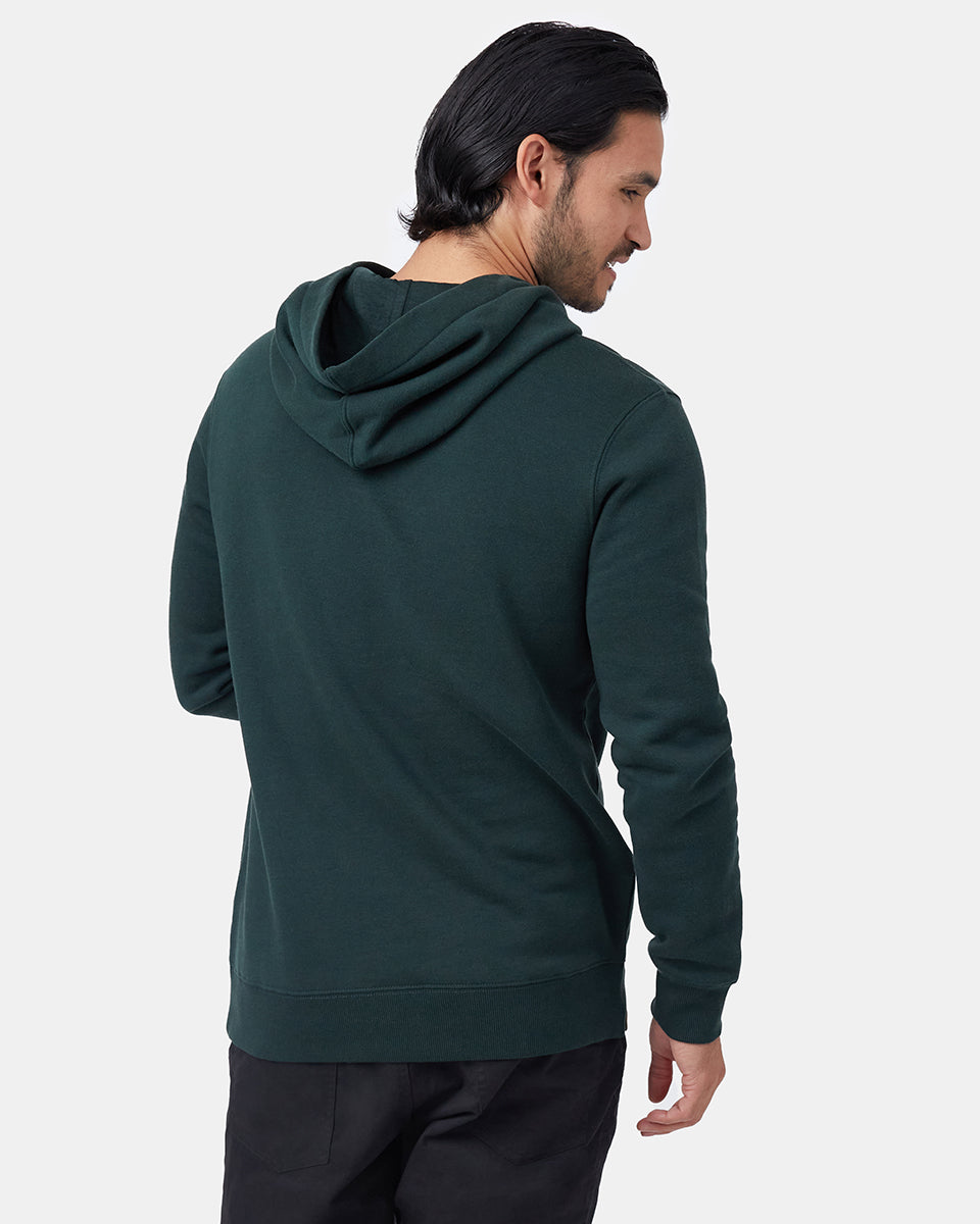 Treefleece 1/4 Button Hoodie